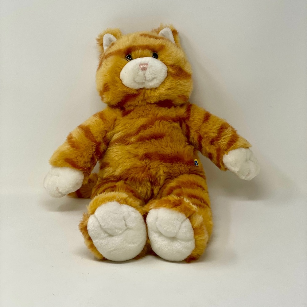 Orange Tabby Cat Plush Build A Bear Workshop Stuffed Animal Retired Vintage 1997